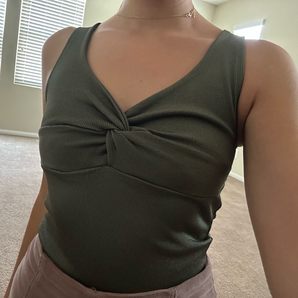 Express Twist Front Bodysuit